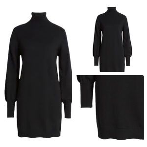 WAYF - Morela Long Sleeve Turtleneck Sweater Dress XL NWT